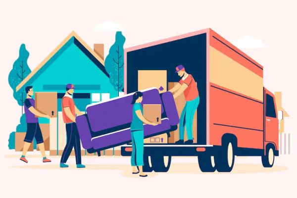 Furniture transportation (6 m³ truck, up to 3 tons)