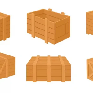 Wooden crate packing (up to 50 kg)