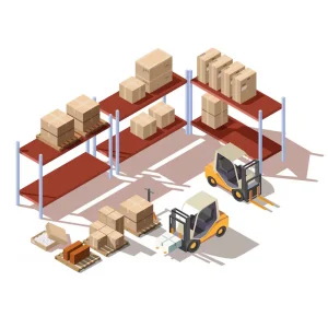 Forklift rental (1 hour)