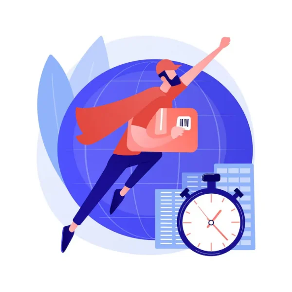 Express parcel delivery (2–4 hours, up to 5 kg)