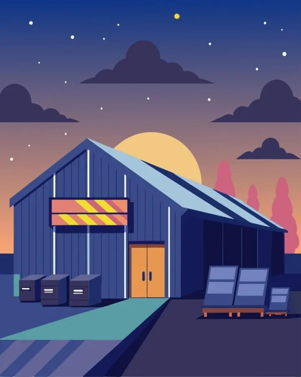 24/7 warehouse access (1 month)