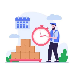 Intercity parcel delivery (up to 5 kg)